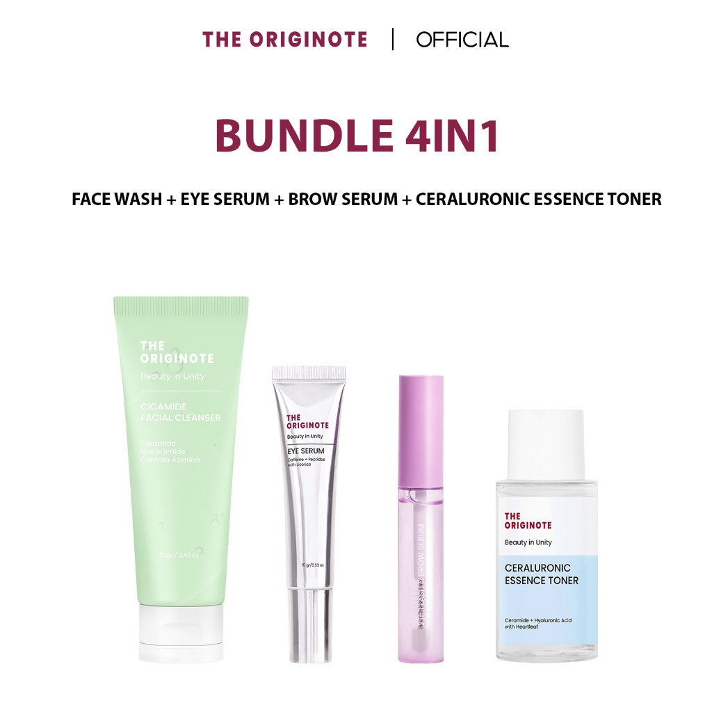 The Originote Special Set เซ็ตสุดคุ้ม บำรุงขนตา รอบดวงตากระจ่างใส ผิวสะอาดอ่อนโยนต่อผิว สุดคุ้มประหย