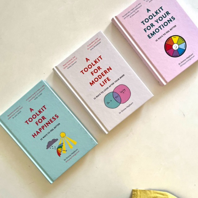 Set toolkit books เซ็ตหนังสือคู่มือดูแลใจภาษาอังกฤษ