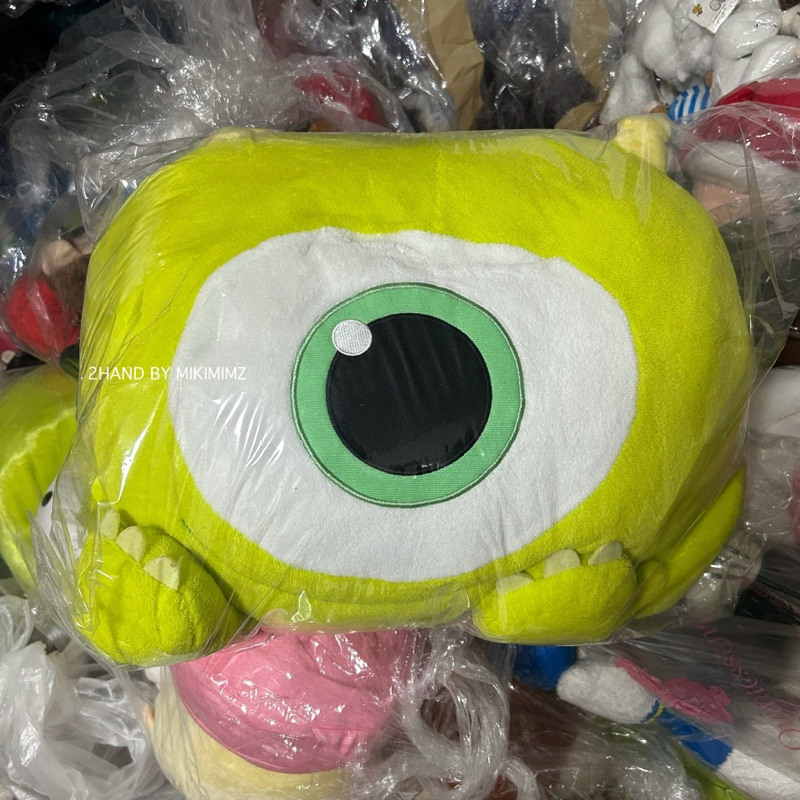ตุ๊กตา Mike Wazowski Monster University Disney Pixar Monster.inc มือสอง
