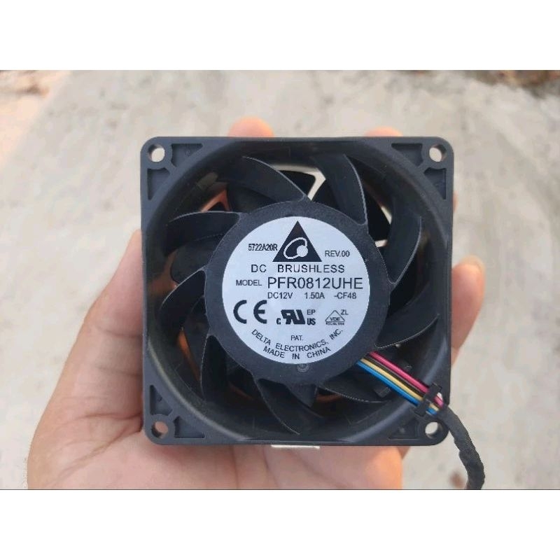 พัดลมเทอโบขนาด3×3นิ้วอย่างดี