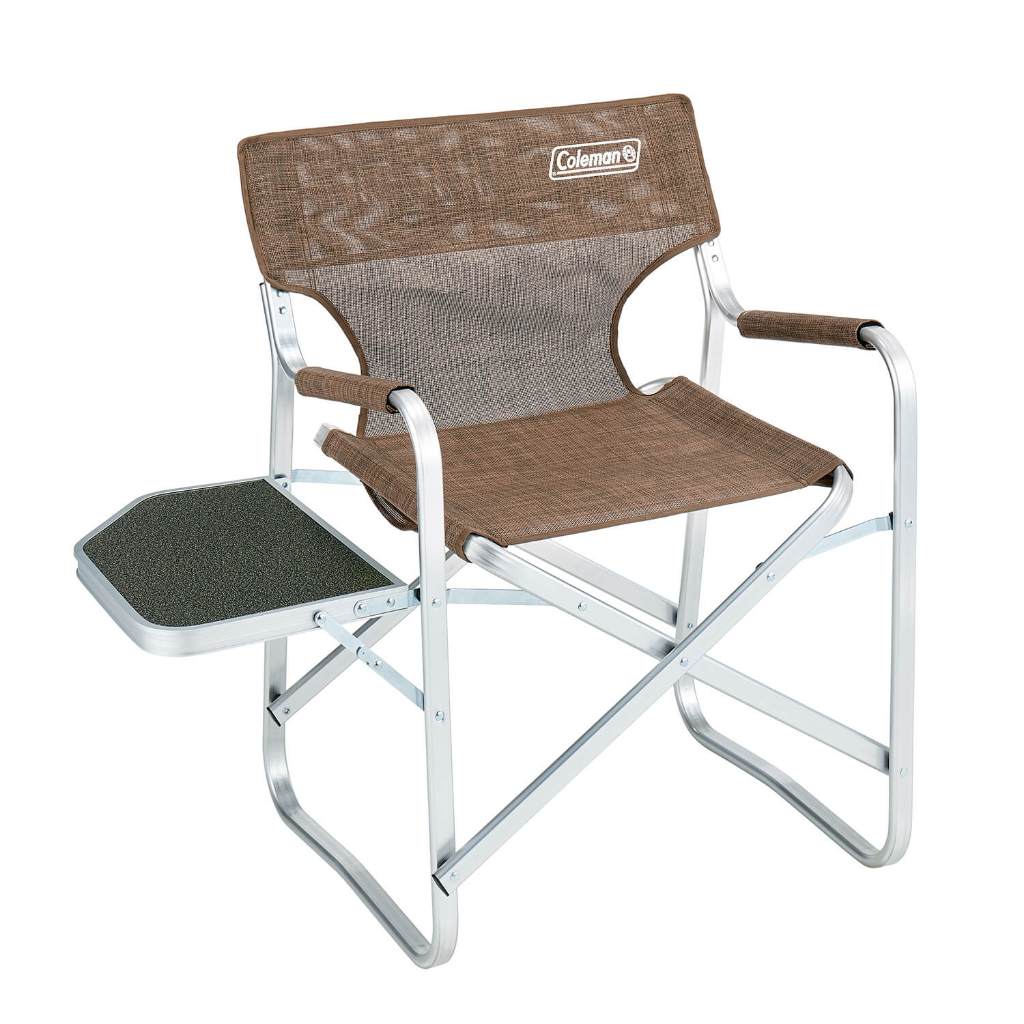 COLEMAN JP ALUMINUM DECK CHAIR MESH / GREIGE