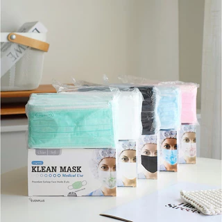 5 สี✨ล็อตใหม่ ส่งไว ✅ KLEAN MASK กันฝุ่น PM2.5 หน้ากากอนามัย ทางการแพทย์ Medical Use แมส 3D หน้าเรียว LONGMED คลีนแมส