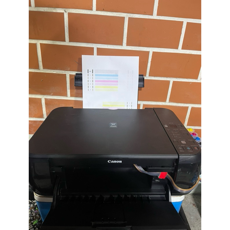 Canon MP287 เป็นเครื่องมือสองพร้อมใช้งาน ประกันตัวเครื่อง3เดือนประกันหัวพิมพ์7วันหรือมีปัญหาภายใน7วั