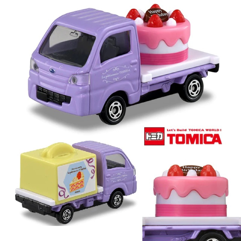 TOMICA no.27 Subaru Sambar Cake Car