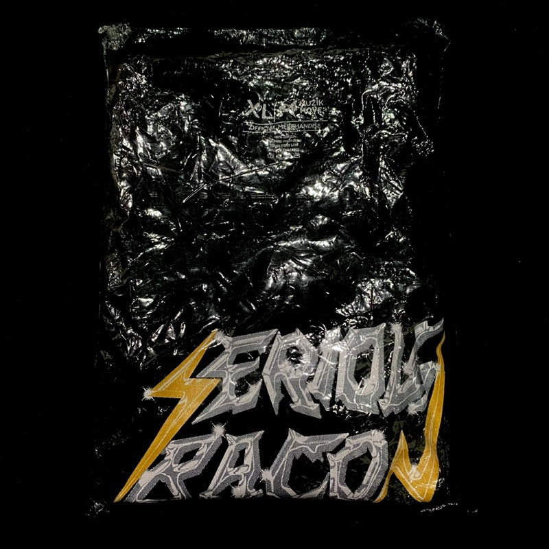 Serious Bacon - เสื้อ ไม่ค่อย Serious BLACK T-Shirt