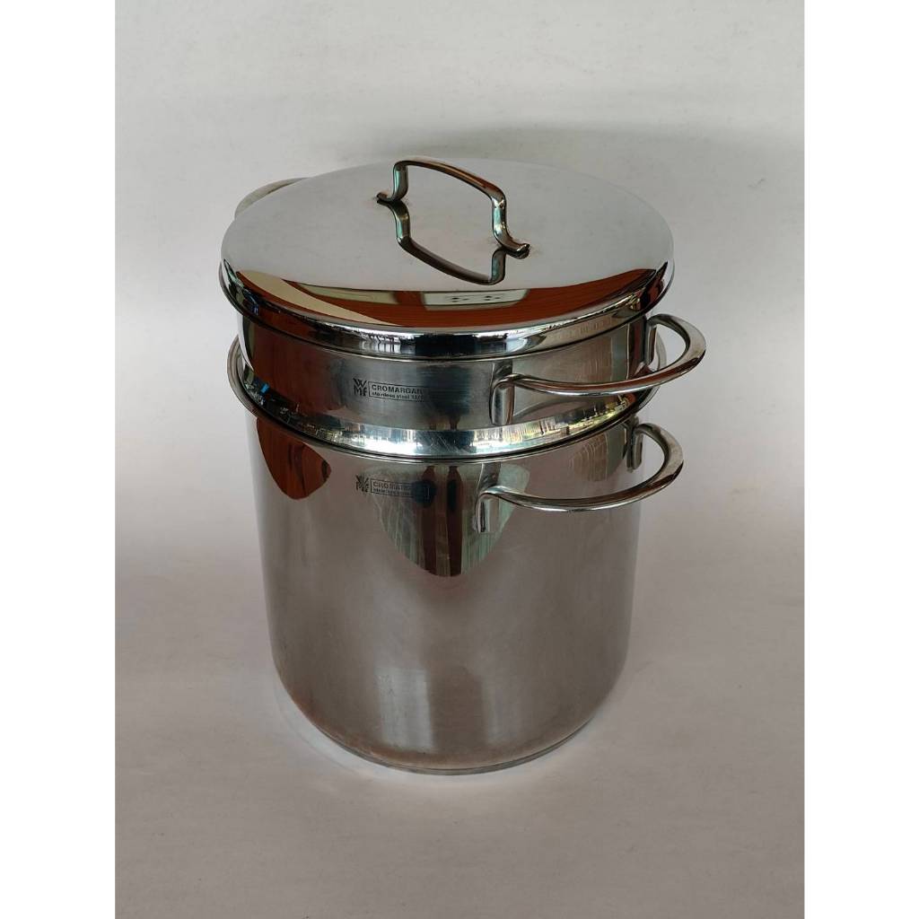 wmf mini pasta pot 18 cm หม้อสแตนเลส ผ่านการใช้