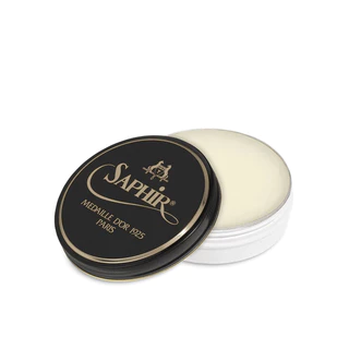 SAPHIR MDO PATE DE LUXE WAX แว็กซ์ขัดเงาเครื่องหนัง 50 ML.