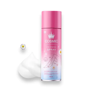 [แพคเกจใหม่] COSMIC คอสมิค คอสมิก มูสเทพกำจัดขน กำจัดขนรักแร้ กำจัดขนน้องสาว 100 ml.