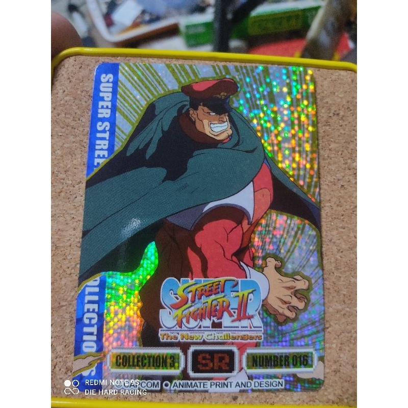 การ์ด SR Vega Street Fighter 2 สภาพสวย สำหรับสะสม