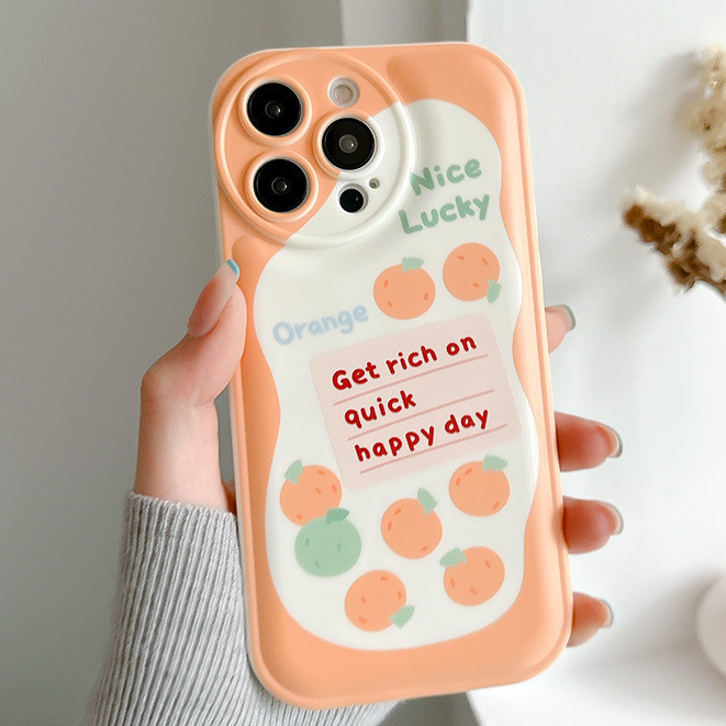 เคสไอโฟนสวยๆน่ารักลายการ์ตูน เลนส์ป้องกันสําหรับiPhone7 8 11 12 13 14 Pro Max X XR XS Max Plus กันกระแทกและซิลิโคนนุ่ม