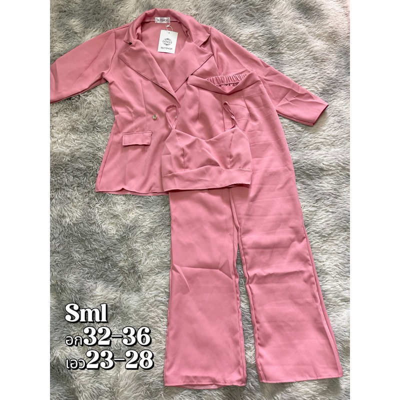 เซต3ชิ้น ผ้าบาบี้ ป้ายnuyshop