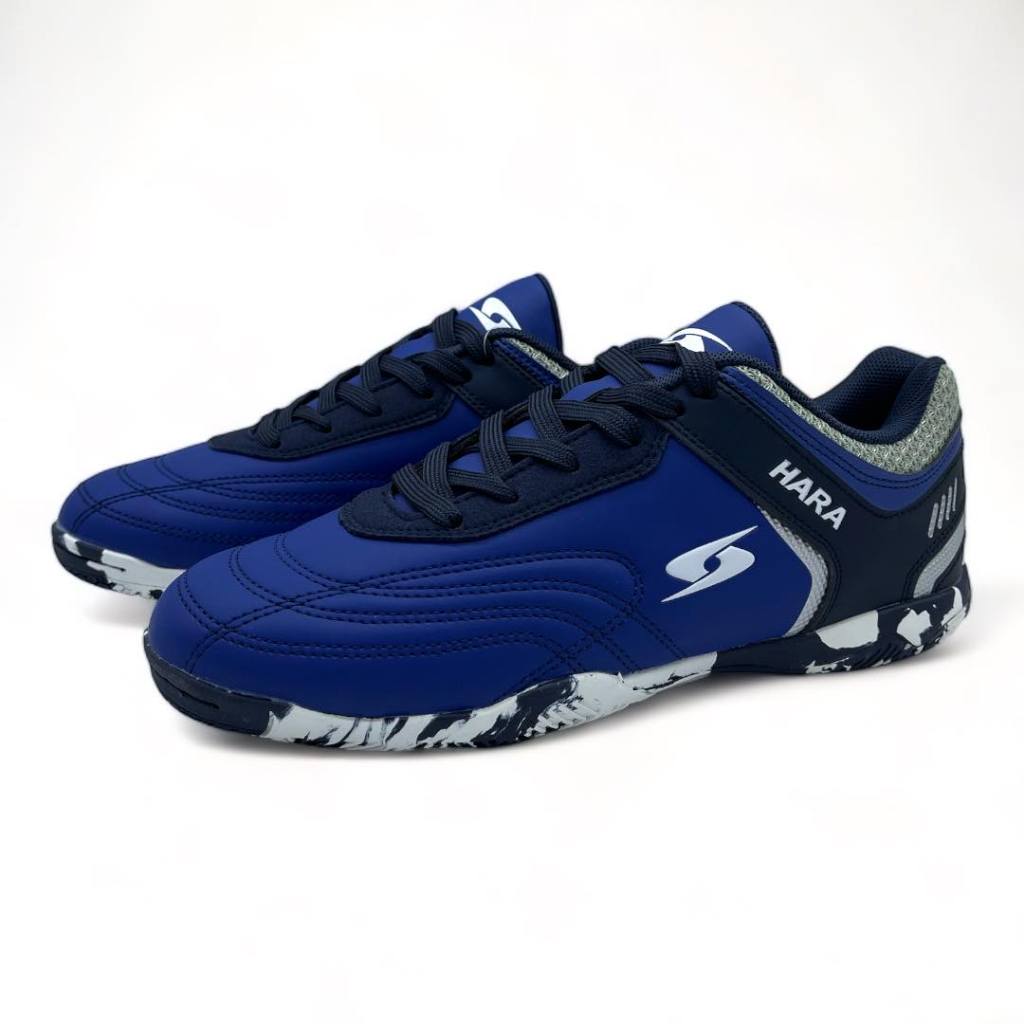 HARA Sports รองเท้าฟุตซอล รุ่น Futsal-XI รองเท้าฟุตซอล สีน้ำเงิน FS29