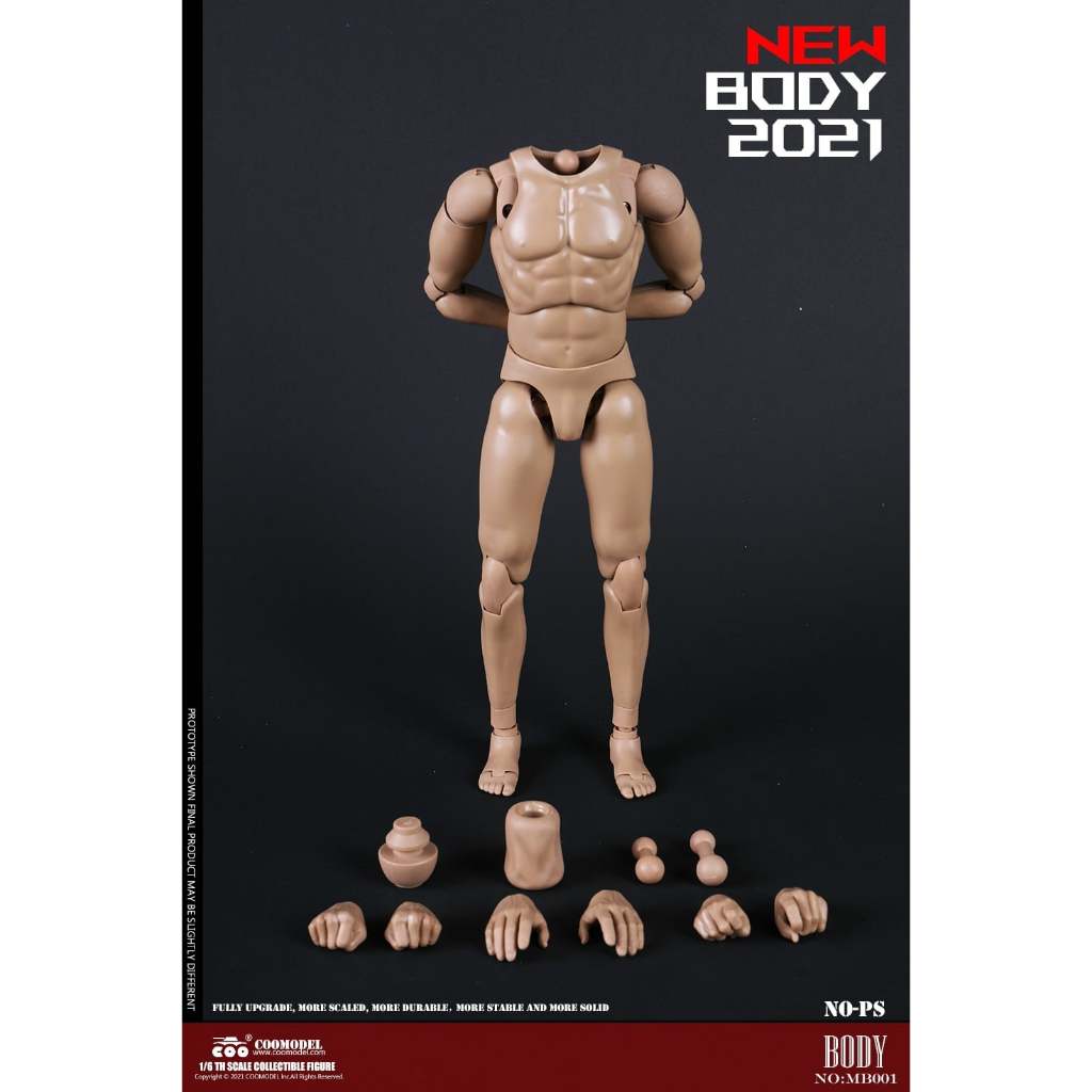 COOMODEL 1/6 NEW TYPE STANDARD MALE BODY MB001