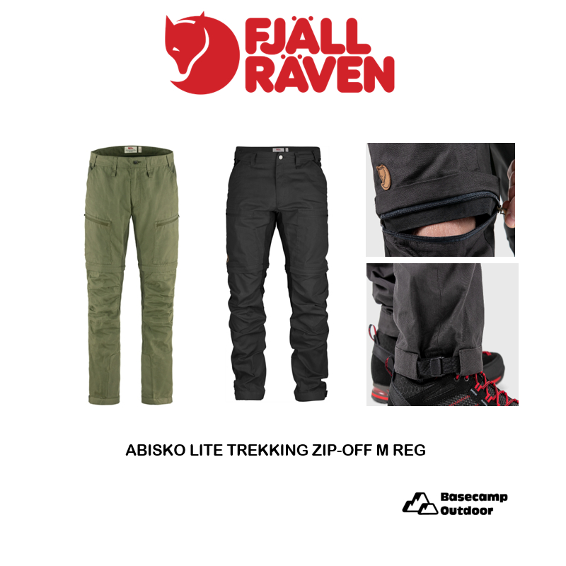 กางเกงเดินป่า Fjallraven Abisko Lite Trekking Zip-Off Men  (ถอดขาเป็นขาสั้นได้ ใ