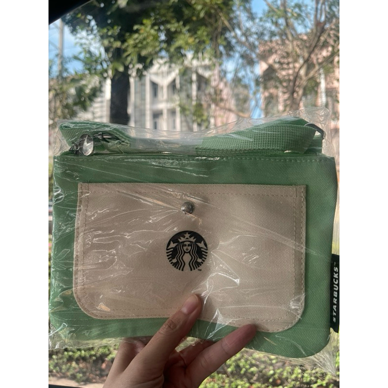 แก้วรียูสสตาร์บัค reuseable cup กระเป๋าผ้า สตาบัค