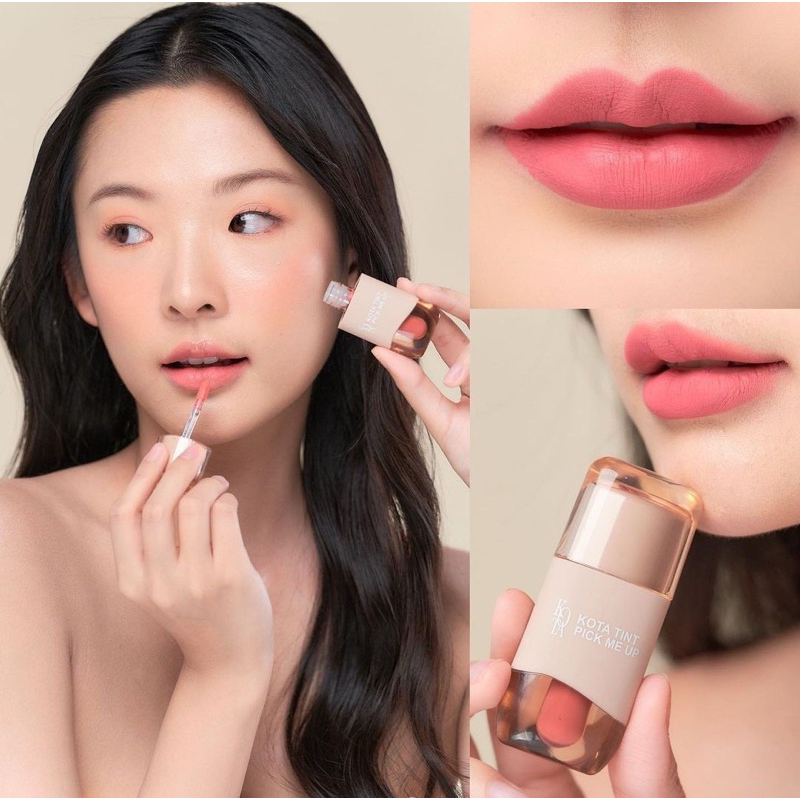 ∞𝐓𝐡𝐞 𝐙𝐨𝐨𝐦∞ 𝗦𝗔𝗟𝗘 ลิปทิ้นท์แมทเนื้อกำมะหยี่ KOTA 6 สี 🩷 ของแท้