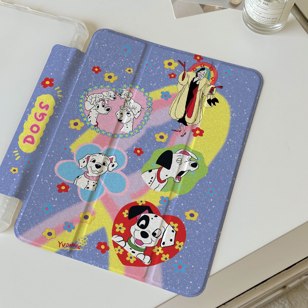 พร้อมส่ง เคสป้องกัน ไอเเพด Gen9 Air6 น่ารัก puppy เคสiPad ดัลเมเชี่ยน2024 pro11 air5 Air4 10.9 Gen8
