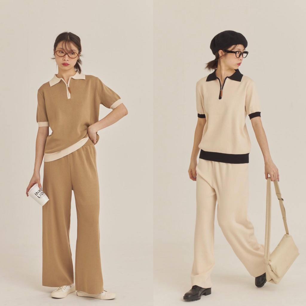 NBSTUDIO.BKK - ALIN SET ชุดเซ็ตแขนสั้น