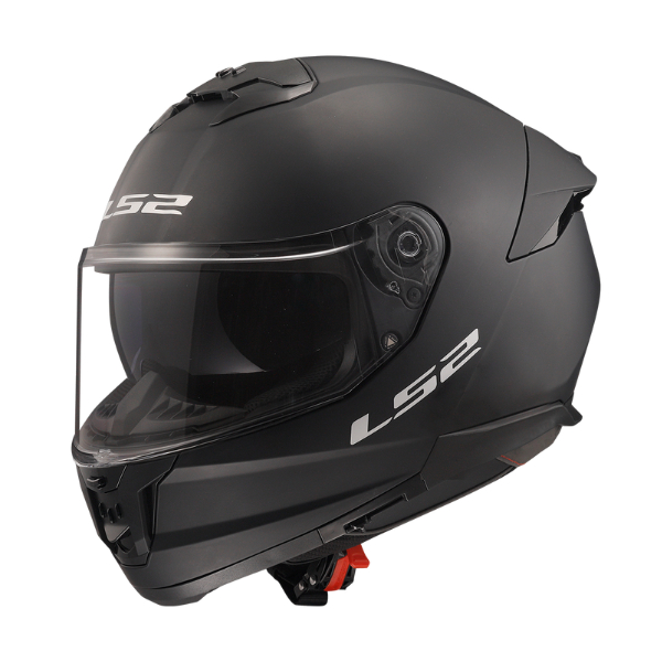 LS2 Helmets FF808 Stream II M. Black - หมวกกันน็อคเต็มใบ