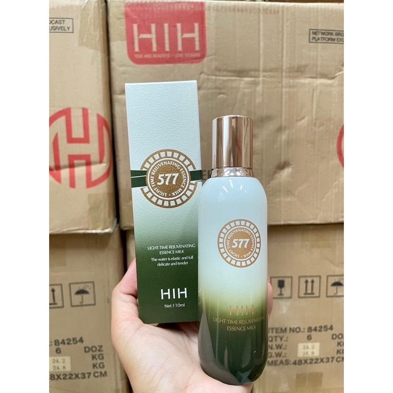 NEW HIH LIGHT TIME 577 REJUVENATING ESSENCE MILK X3น้ำนมเข้มข้นบำรุงผิวเร่งด่วน