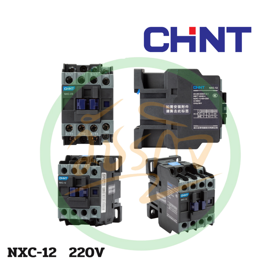 แมกเนติก chint nxc-12 nxc-18 nxc-25 220v,380v