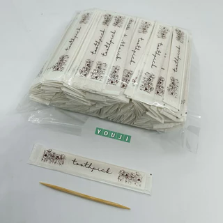 ไม้จิ้มฟันซอง 2 ปลาย 250 ชิ้น / Double ended toothpick 250 pcs