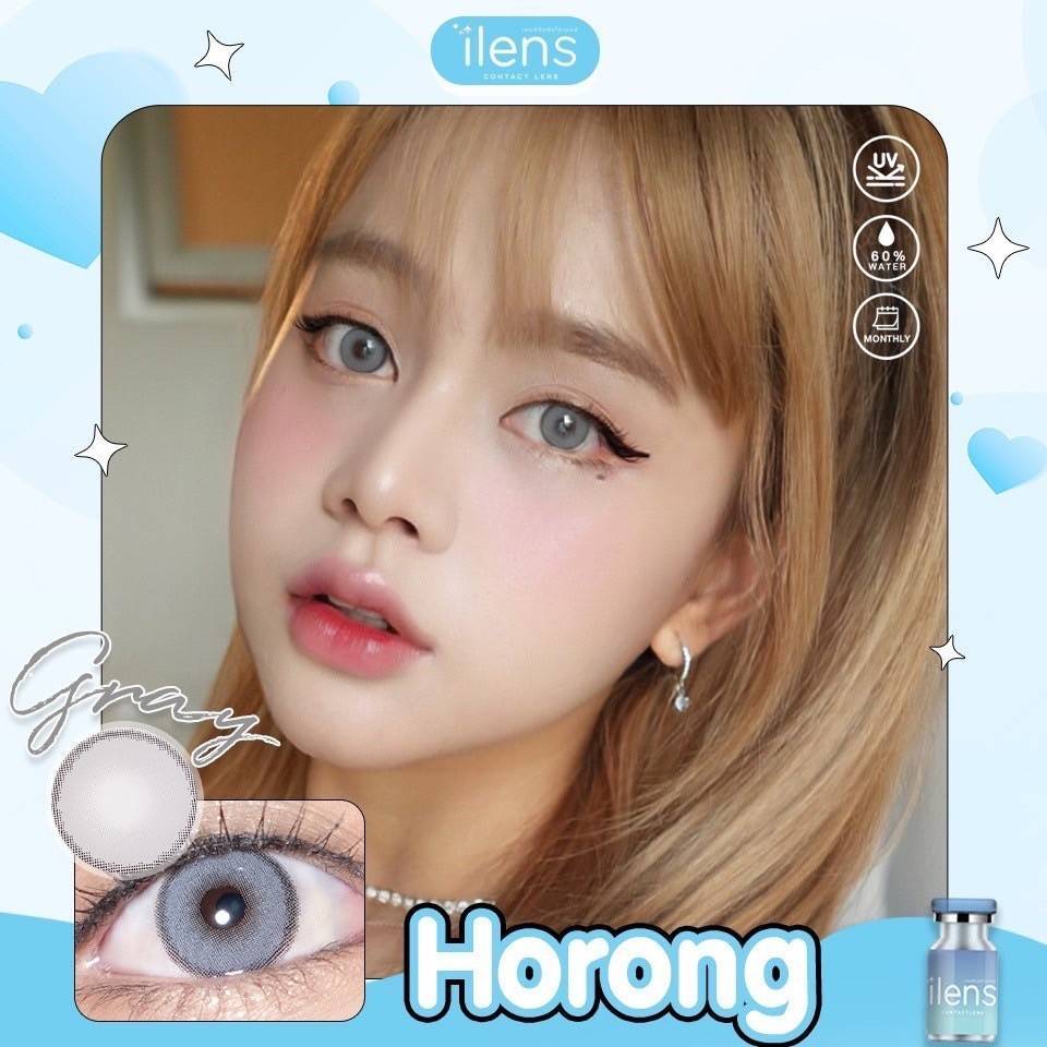HORONG GRAY contact lens by.winkwow