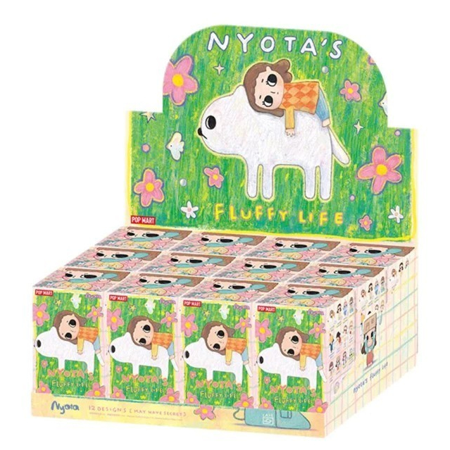 (Live ลด 50%) ยกกล่อง Nyota’s Fluffy Life Series ลุ้นซีเครต กล่องสุ่ม ของแท้ Popmart