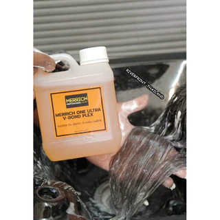 🔥MERRICH ONE ULTRA V-BOND PLEX🔥เมอร์ริชวันอัลตร้า Net:1000 G. เชื่อมเเกนบำรุงผมMR-203 ช่วยฟื้นฟูผมเเห้งเสียจากการทำเคมี