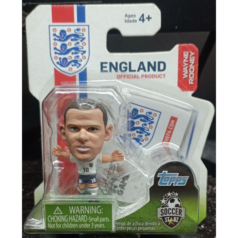 โมเดลนักฟุตบอล Soccer Starz Wayne Rooney ENGLAND