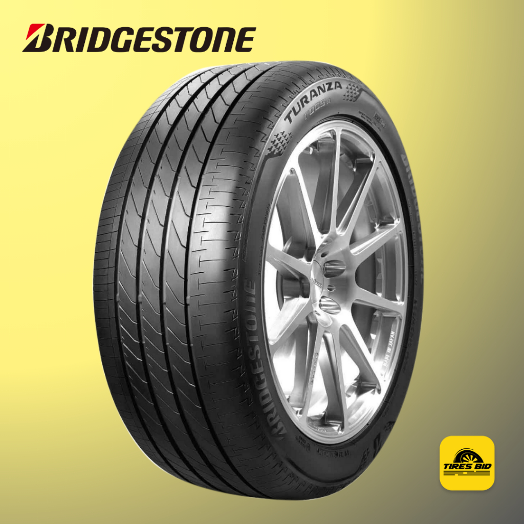 Bridgestone Turanza T005A  ราคารวมติดตั้ง และ จัดส่งฟรี (4 เส้น) ผ่อน 0% สูงสุด 10 เดือน ยางใหม่ปีล่