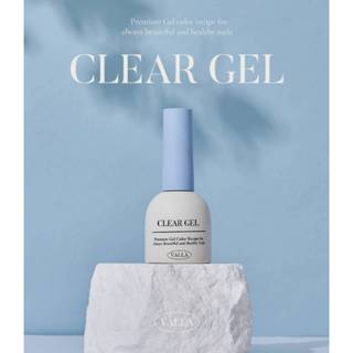 เจลใสแบบขวดVALLA🇰🇷 Clear Gel non wipe 10ml. เจลใสเคลือบเล็บ …