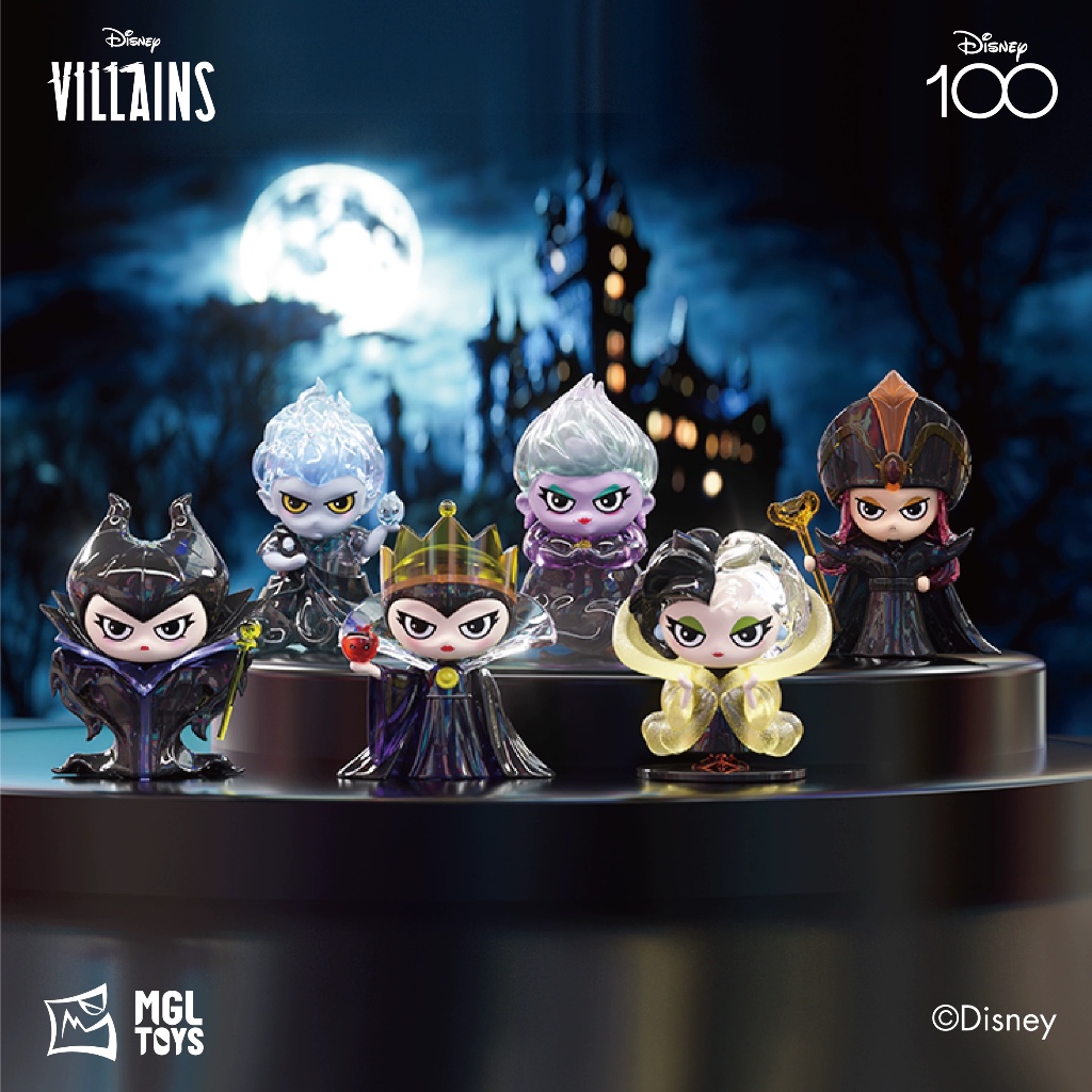 [Pre-Order] Disney 100th Villains ลิขสิทธิ์แท้ 🖤 MGL Toys Cruella ตัวร้าย ดิสนี่ย์ Maleficent Hades 