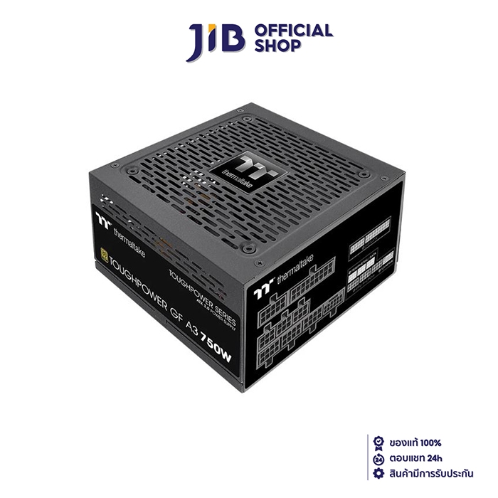 POWER SUPPLY (อุปกรณ์จ่ายไฟ) THERMALTAKE TOUGHPOWER GF A3 GOLD 750W - 750W 80 PLUS GOLD (BLACK) (ATX
