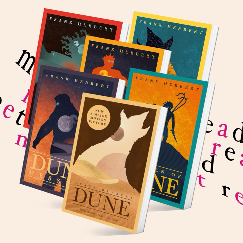 Dune (BOOK 1-6) by Frank Herbert (หนังสือภาษาอังกฤษ)
