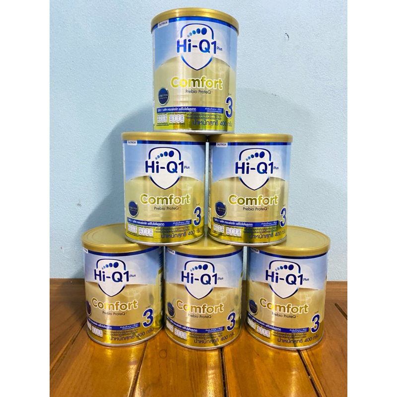 Hi-Q 1 Plus comfort ไฮคิว 1+ คอมฟอร์ท สูตร 3 ขนาด 400 กรัม