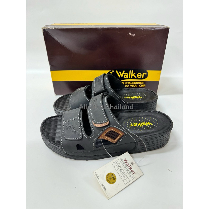 ของแท้100%  New  รองเท้าหนังแท้ Walker  แบบสวม
