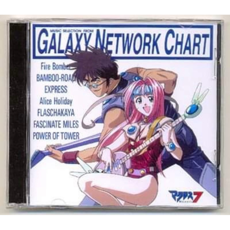 CD เพลง Macross 7 อัลบั้ม Galaxy Network Chart