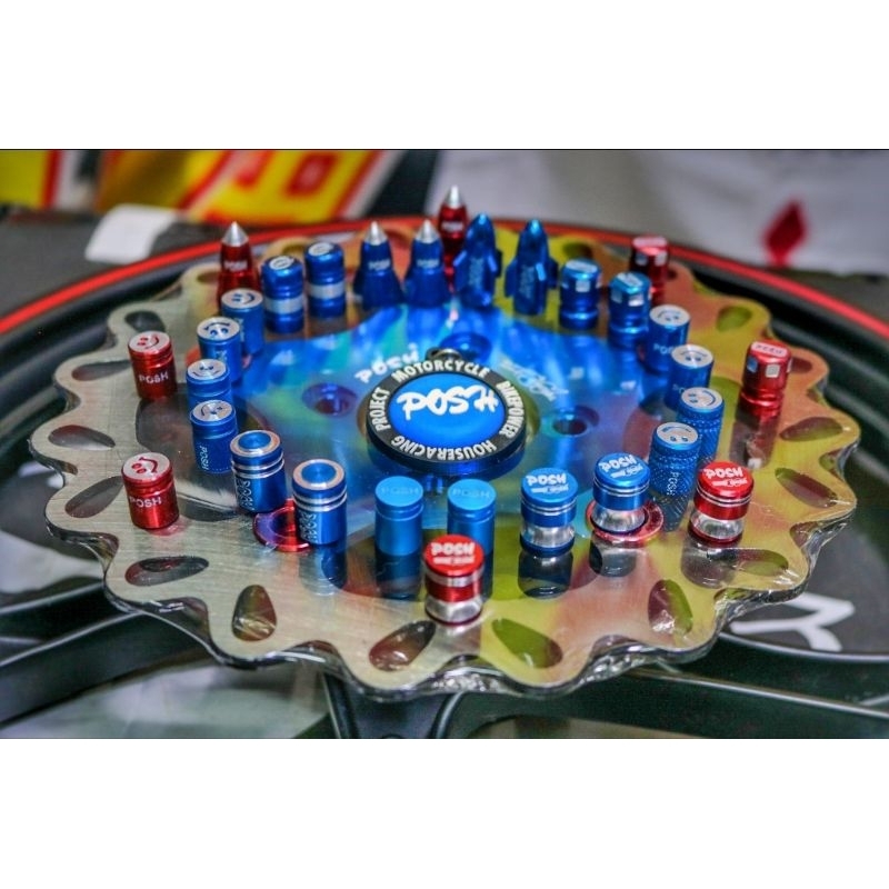 จุกลมพอส จุ๊ปลมPosh จุ๊บลมมอเตอร์ไซค์ ของแต่งยุค 90