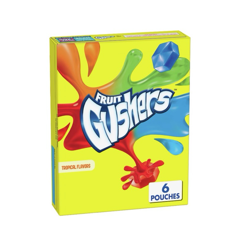 🍋🍑🍓🍇 Fruit Gushers🍋🍑🍓🍇      📍เยลลี่นำเข้าจากเมกา🇺🇸🇺🇸🇺🇸