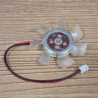 พัดลมการ์ดจอ (VGA FAN) อะไหล่เฉพาะส่วนที่เป็นใบพัด (7 ใบพัด)…
