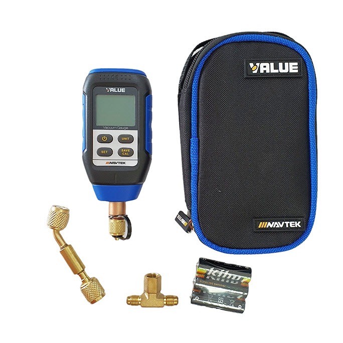 ไมครอนเกจ แวคคั่มเกจ (VACUUM GAUGE) VALUE (รุ่น VMV-1)