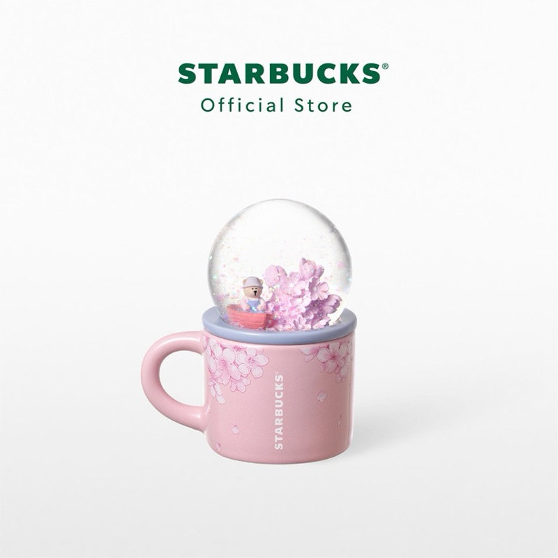 Starbucks Cherry Blossom Secret Garden Mug 3oz