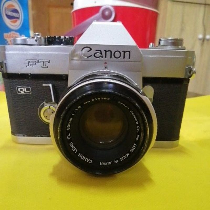 Canon FT กล้องถ่ายรูปฟิล์มเลนส์ซูม50มม.มือสอง
