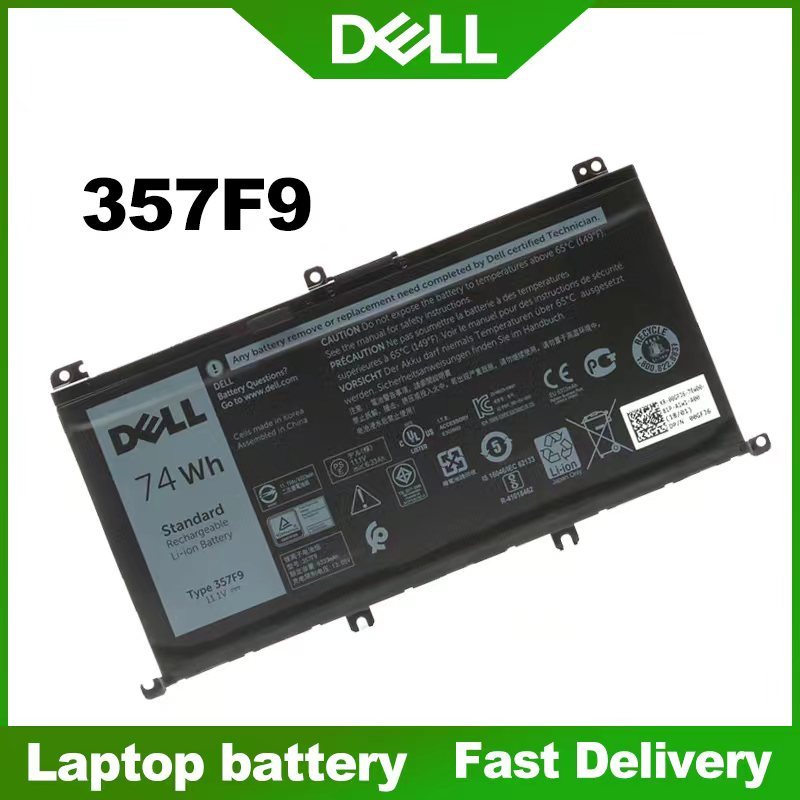357F9 Battery for dell Inspiron 15-7000 7557 7559 7566 7567 7759 5577 P65F 0GFJ6 71JF4 11.4V 74WH