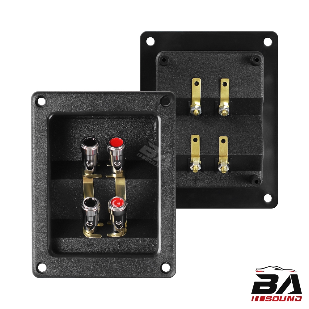 BA SOUND แท็บลำโพง 2ทาง สามารถต่อเสียงซ้ายขวาได้ หรือ แยกเสียงได้ 1ตัว/5ตัว แท็บลำโพง 4P แท็บตู้ลำโพง TAB-05 อุปกรณ์ตู้