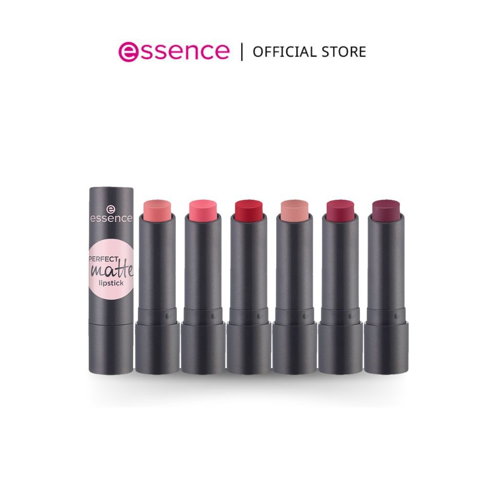 essence PERFECT matte lipstick เอสเซนส์ เครื่องสำอาง ลิป ลิปสติก ลิปแมตต์