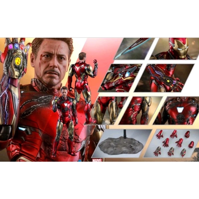 Hot Toys MMS543D33 Avengers: Endgame 1/6 Iron Man Mark LXXXV (Battle Damaged Version)
