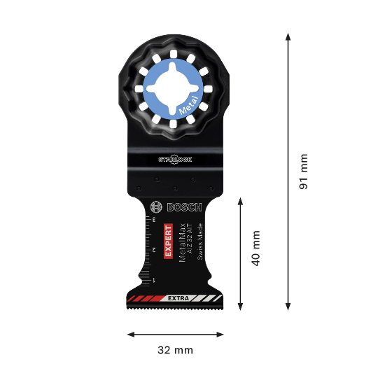 BOSCH ใบมัลติทูล รุ่น AIZ32AIT / 2608900014 มีความทนทานเป็นพิเศษด้วย Carbide Technology ของแท้100% - รูปที่ 3