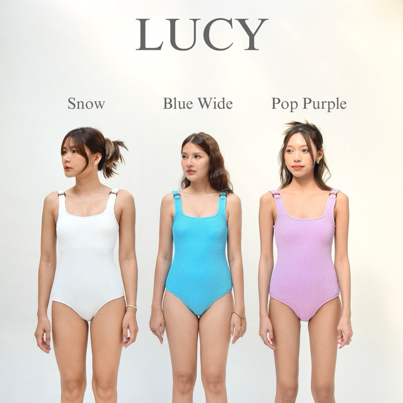 Ease All ชุดว่ายน้ำวันพีช เก็บก้น เก็บทรง กระชับ ไม่โป๊ รุ่น LUCY